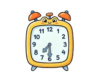 Half past seven